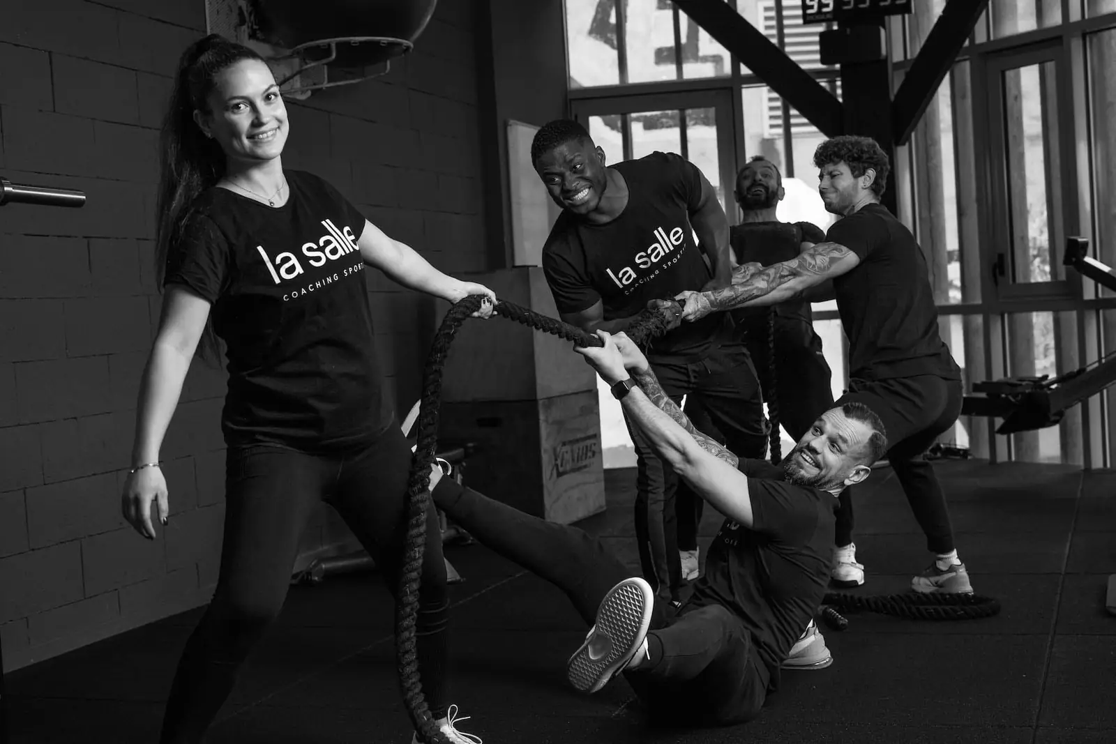 L'équipe des coachs de La Salle