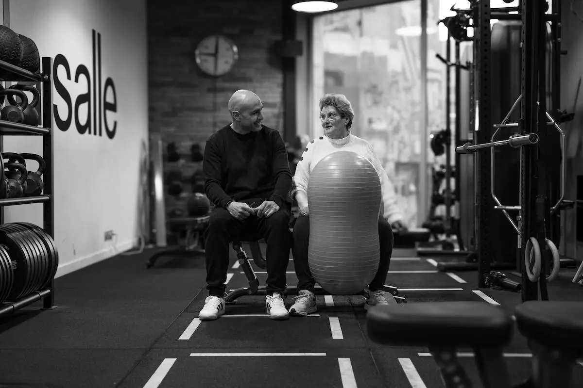 Séance de coaching sportif à La Salle